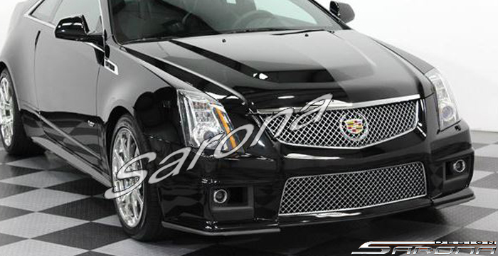 Custom Cadillac CTS  Coupe Side Skirts (2008 - 2013) - $690.00 (Part #CD-012-SS)
